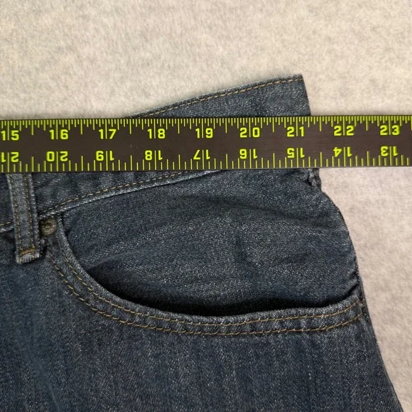 Levi's 559 Relaxed Straight Jeans Mens 42x27 Dark Wash Denim Blue Pants - Picture 4 of 16